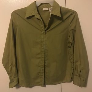 Cotton button up blouse